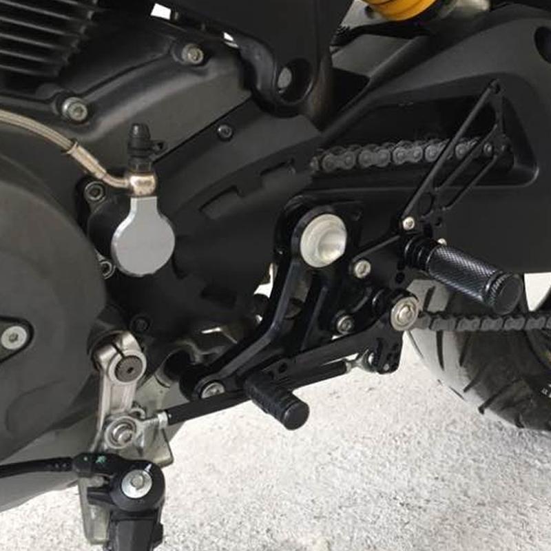Adjustable Motorcycle Foot Peg Pedal Footrest Rearsets Gear Shift For Ducati Monster S2R S4R S4RS 2003-2008 2007 2006 2005 2004
