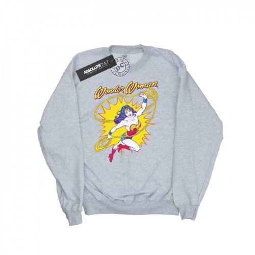 DC Comics Womens/Ladies Wonder Woman Leap Sweatshirt