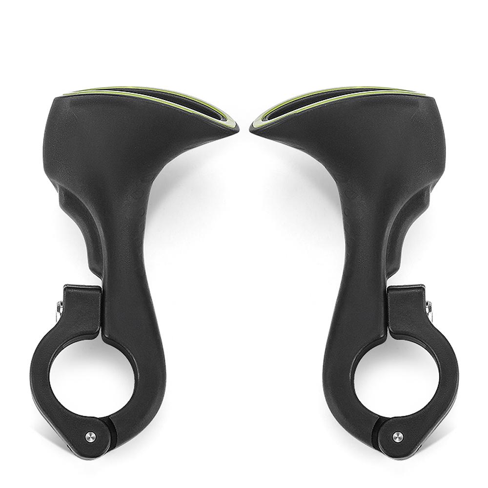 Удобные флуоресцентные заглушки руля велосипеда, эргономичный дизайн, руль велосипеда, нейлоновые ручки руля велосипеда, велоаксессуар