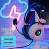 Игровая гарнитура USB с микрофоном и RGB-подсветкой для ПК и киберспорта PUBG