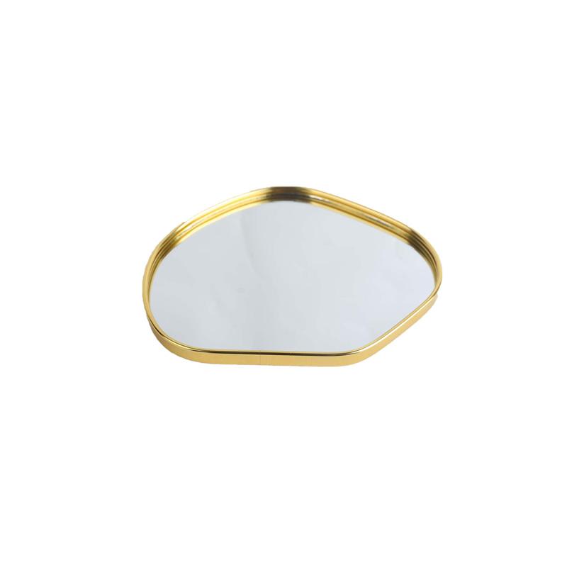 1 шт., в форме картофеля, светильник, роскошное украшение для домашнего стола, золотой скандинавский реквизит для стрельбы, поднос для зеркала