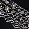90cm Irregularly Rhinestone Trimming Chain for Wedding Dress Shoes Bags Clothing DIY Sewing Creative Decoration Accessories