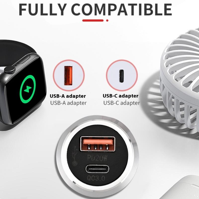 1 шт. 9 В/2 А 5 В/3 А USB Type-C Мини Быстрая Зарядка Автомобильное Зарядное Устройство Настольное Скрытое Встроенное USB Зарядное Устройство Авто Питание Встраиваемая Розетка