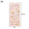 3D Cute Animals Stickers Cartoon Scrapbook DIY Stickers 3D Korean Stickers Three-Dimensional Sticker Notebook Kawaii Decals