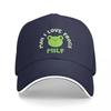 Man I Love Frogs MILF MEME ART Baseball Cap Men Hats Women Visor Outdoor Snapback Caps
