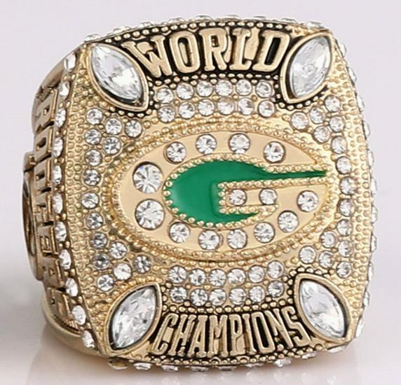 Чемпионское кольцо НФЛ Green Bay Packers 2010 - Горячая Распродажа Коллекционный Предмет