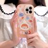 Zhitai Cartoon Big Eyes Phone Case for iPhone 13/14/15 XR 678Plus