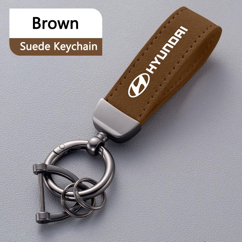 Модный Брелок-подвеска для ключей автомобиля из замши для Hyundai i30 tucson accent hyundai i20 ix35 Аксессуары для интерьера