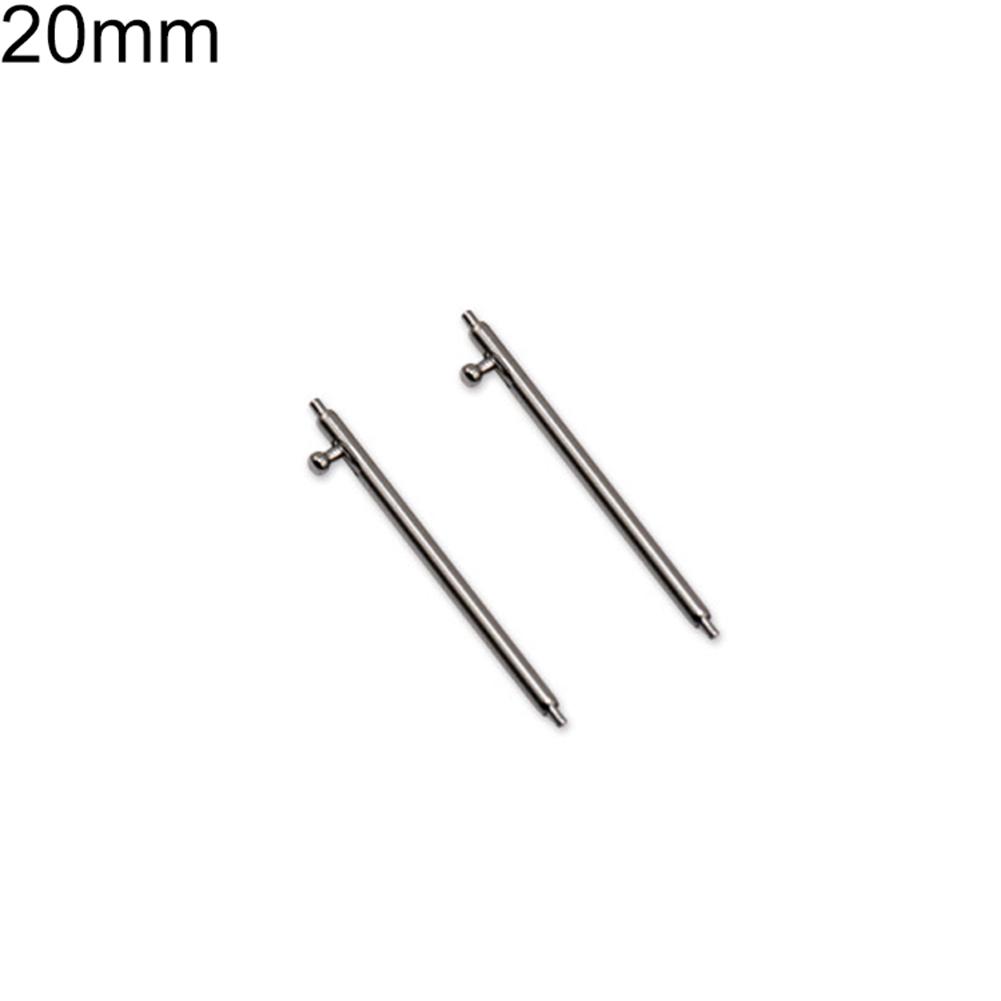 2Pcs 18/20/22mm Strap Quick Band Spring Pin Release Steel Bar