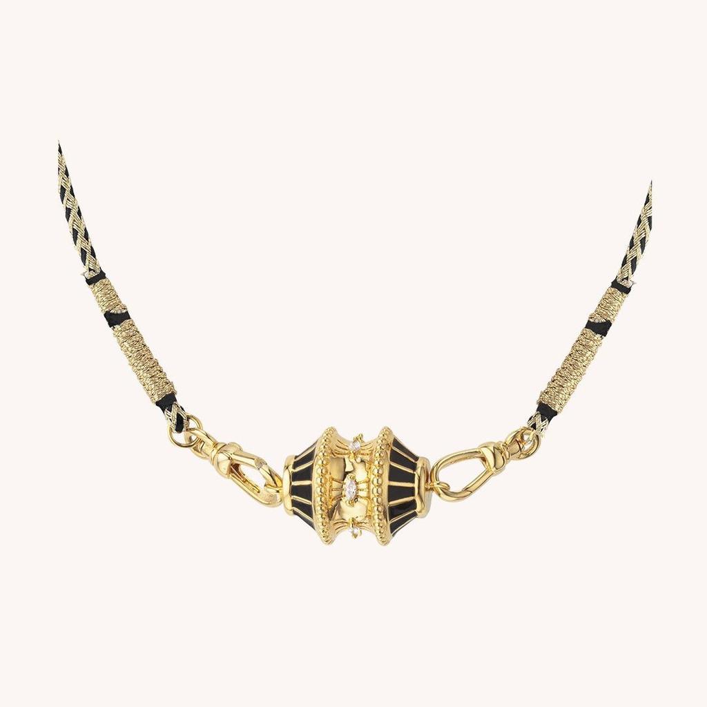 Dopamine Twist Valentine'S Day Gift Irregular Necklace Furnace Vacuum Plating 18K Gold Warranty