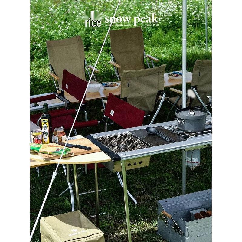 Snow Peak IGT Trapezoidal Bamboo Table Board