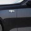 BSXU8 3D Metal OPC LINE Emblem Car Side Fender Tail Badge Sticker For Opel Astra H G J Insignia Mokka Zafira Corsa Vectra C D Antara