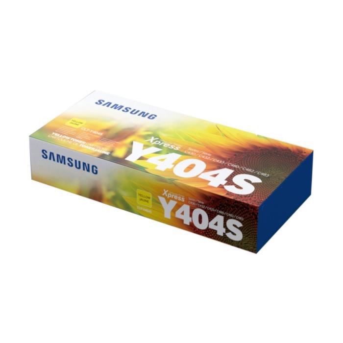 Cartouche de toner jaune Samsung CLT-Y404S (SU444A) pour SL-C430W/SL-C480W/SL-C480FW