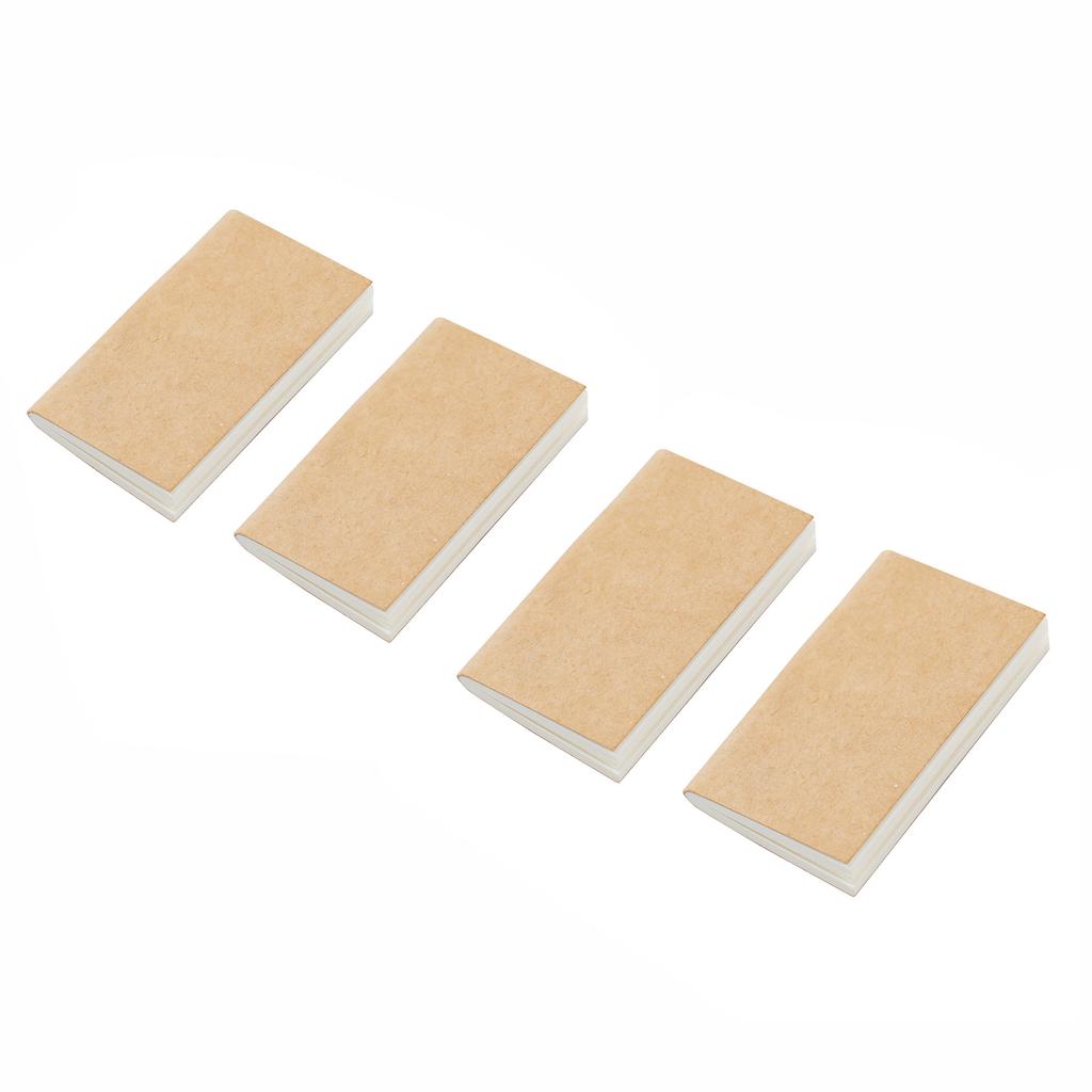 Мини-карманный блокнот в обложке из коровьей кожи, ретро-планировщик для путешествий, крошечный кожаный блокнот на Рождество