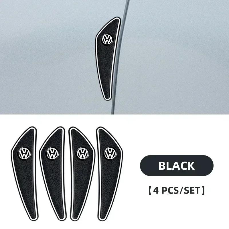 For Volkswagen VW Car Door Anti-collision Bumper Strip Trim Protector Stickers For Volkswagen VW Golf Polo Tiguan Jetta Touran P