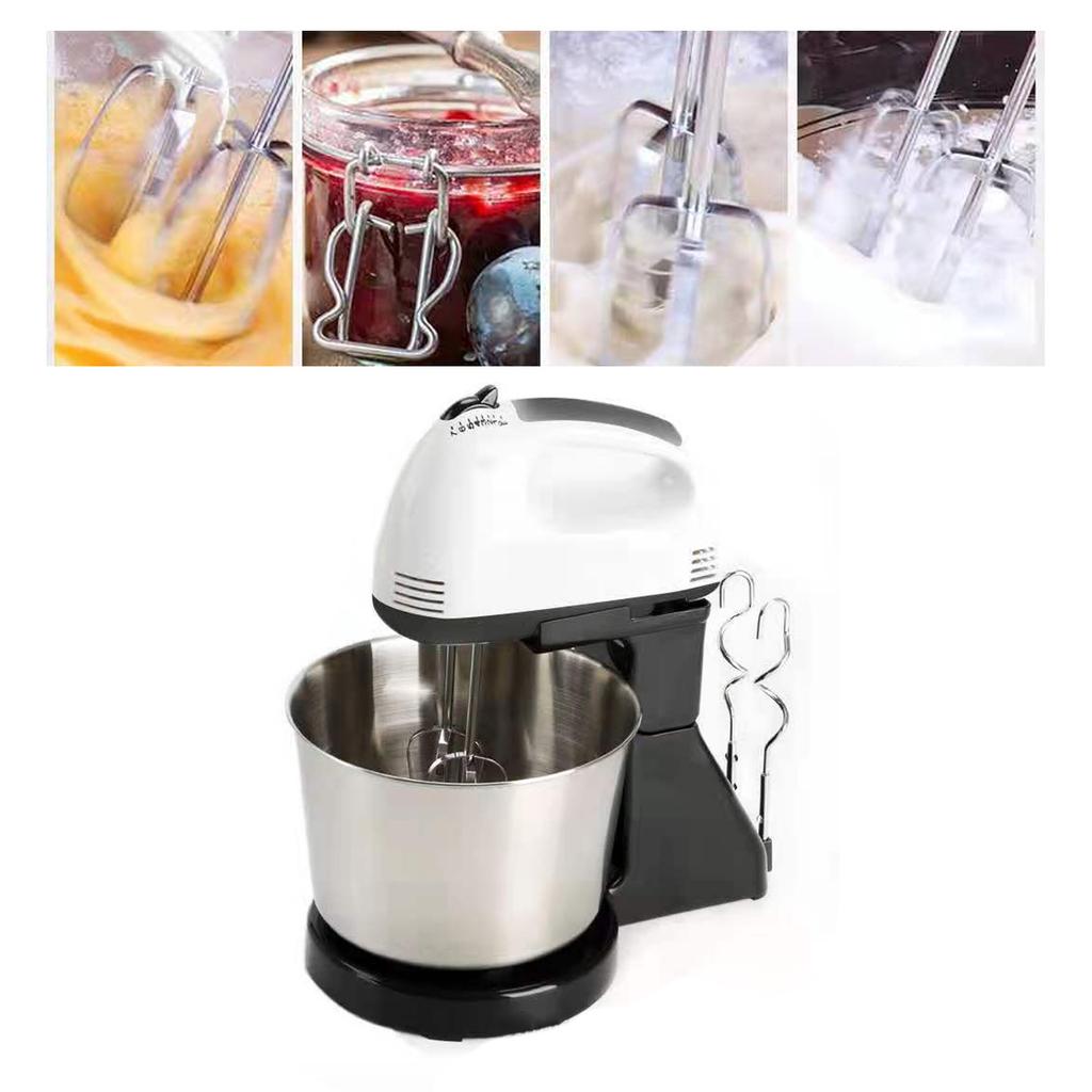 Электрический миксер 150 Вт, быстрое рассеивание тепла, кухонный миксер 2 в 1 с чашей для глазури