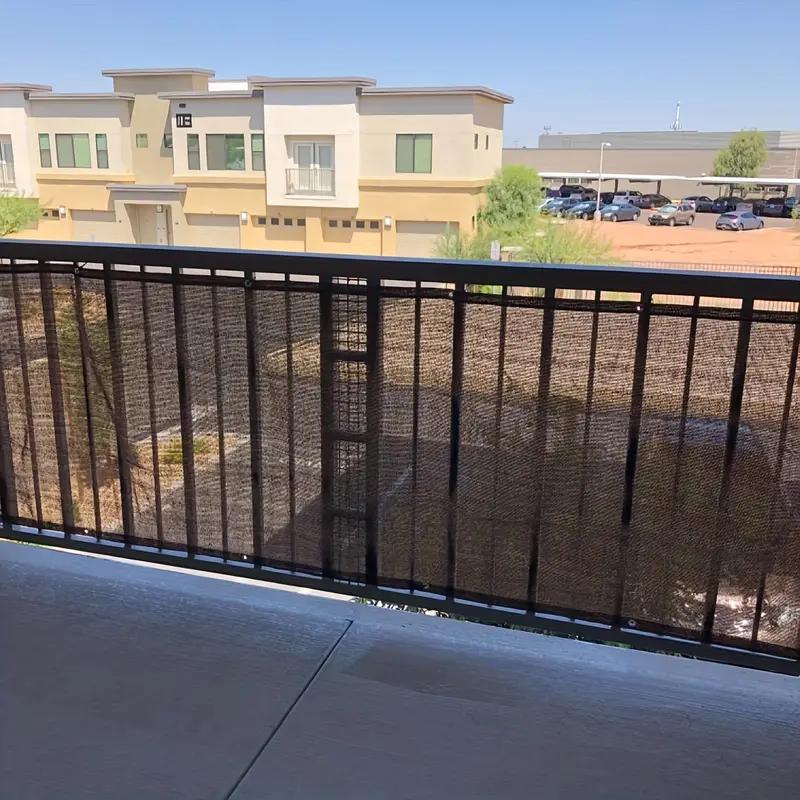 Устойчивый к УФ-лучам уличный солнцезащитный навес с дышащей полиэтиленовой тканью на боковых стенках, подходит для затенения на террасах и в садах