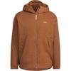 adidas U Spa Fz Hd спортивная повседневная флисовая куртка с капюшоном куртка унисекс темно-коричневая JL8279