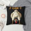 Stylish Living Room Funny F-Caw-F Chicken FCAWFDecorations Pillowcases Stuff Pillow Covers Zipper Multiple Sizes