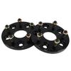 Переходные проставки с широкой колеей 15 мм с 120 на переходные (2 куска) Черный, 5 отверстий, P1.5, Толстый, 114.3