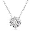 Ожерелье с бриллиантом Dahlia Flower Platinum PT900 [Lara Christie] 0.1ct lp51-0002-pt