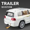 1:24 Toyota Land Cruiser Off Road SUV Alloy Metal Diecast Model Car Home Decoration Desktop Display Ornament High Simulation Toy