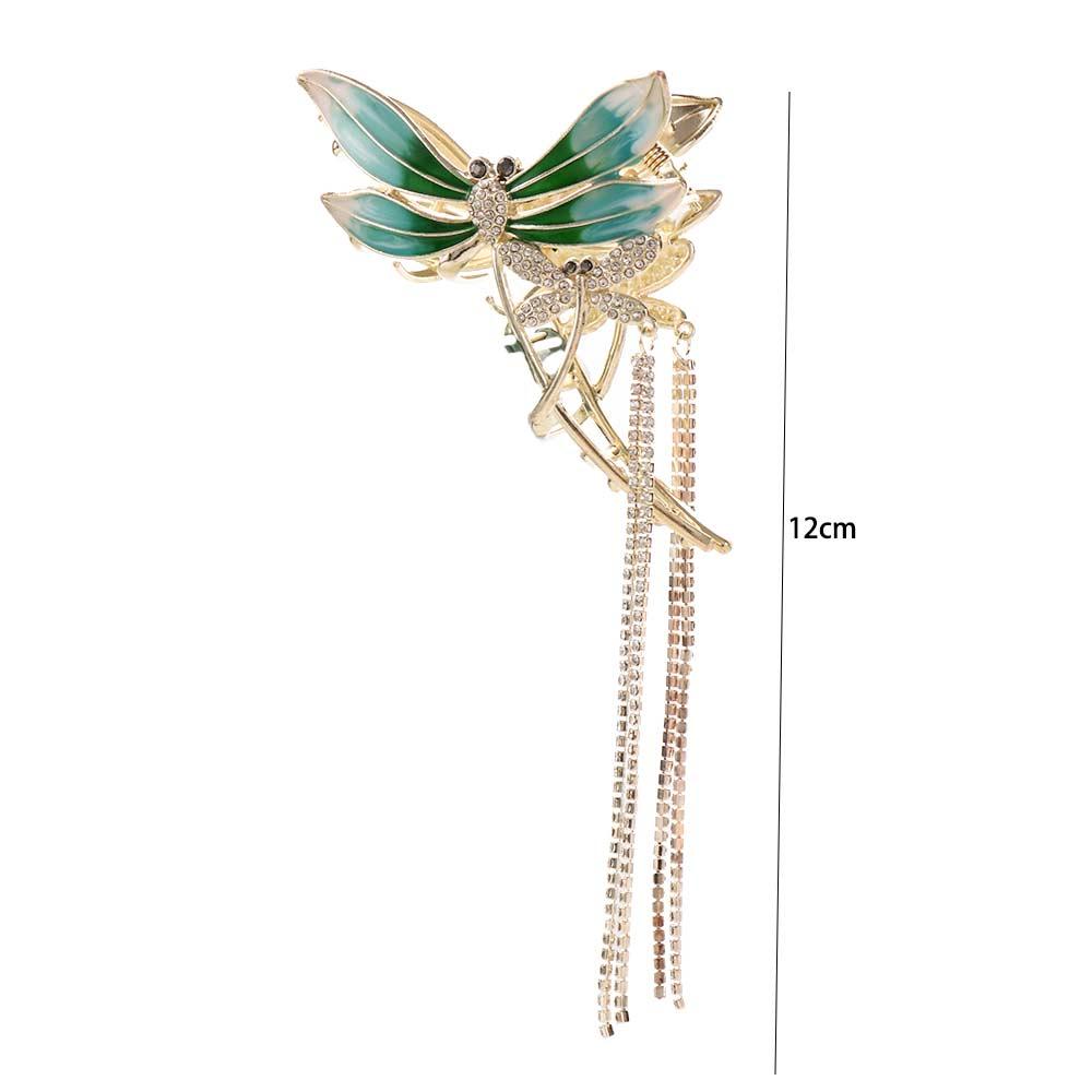 Hair Claw Korean Style Hair Clip Dragonfly Hair Claw Hair Accessories Women Crab Clip