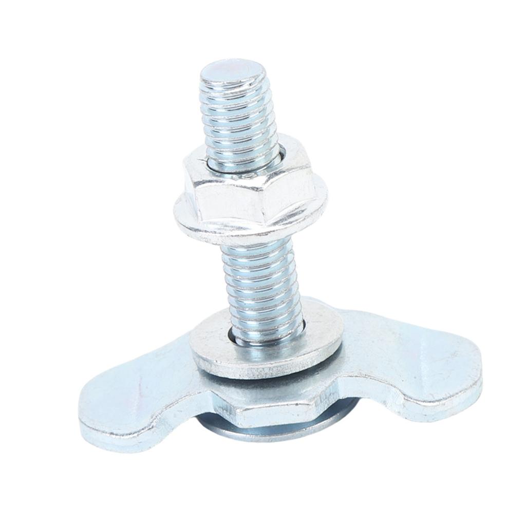 10 шт. L-образная направляющая с двойным проушиной, резьбовая шпилька-гайка, фитинг, оцинкованная L-образная направляющая, резьбовые фитинги-шпильки, крепеж для фургона
