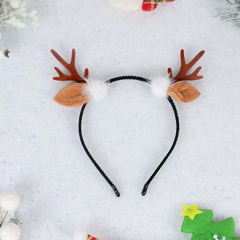 Make Up Flower Branch Hair Accessories Antlers Headband Korean Style Head Hoop Women Hair Band