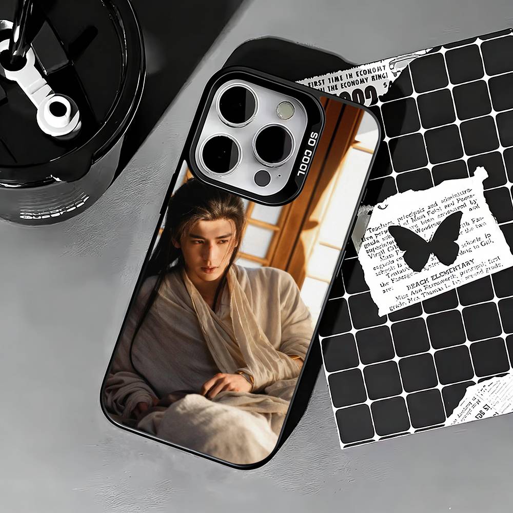 The TV series Pursuit of Jade-Zhang Linghe Phone Case For iPhone 17,16,15,14,13,12,11 Plus,Pro Max,XS,Colored silver phone case