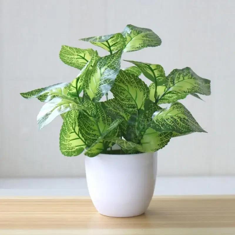 Artificial Plants Bonsai Fake Plants Home Decoration Acssories Plant Plant Pot Offi Decoration Living Room Decoration