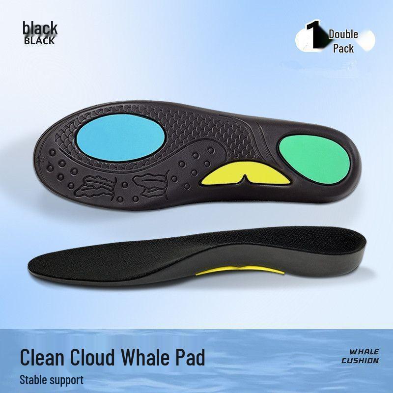 Whale Pad Professional Orthotic Insoles for Flat Feet, Eversion, and Bow Legs Correction