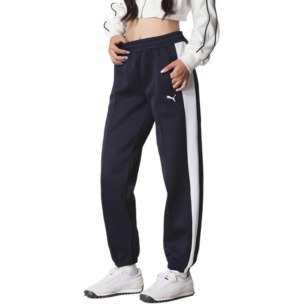 Puma Модные Универсальные Уличные Дышащие Вязаные Спортивные Штаны Женские низы 693003-16