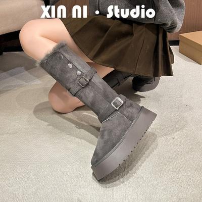 Женские мягкие эластичные зимние теплые холодные стеганые сноубутсы толстая подошва нескользящие износостойкие уличные спортивные хлопковые туфли для отдыха