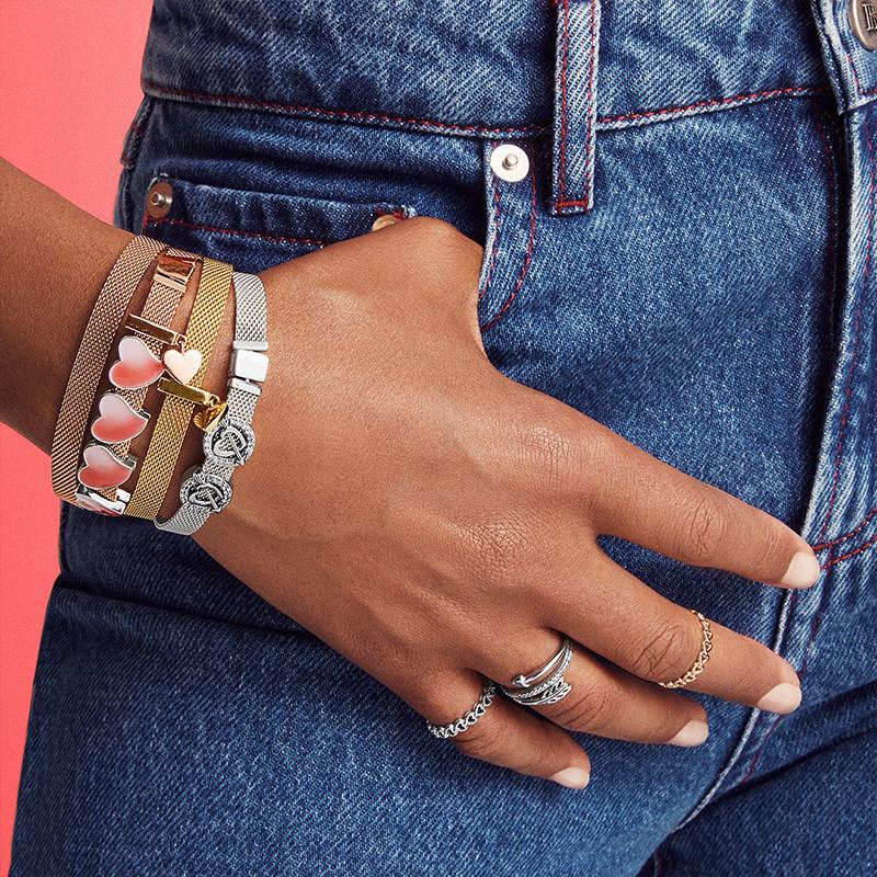 Браслет из серебра 925 пробы, браслет из бусин своими руками, подходит для роскошных оригинальных подвесок, женский браслет, ювелирные изделия, подарки для женщин 16-21 см