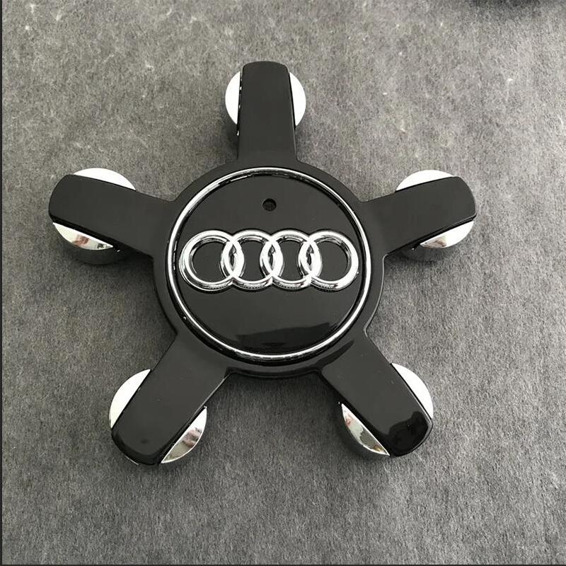 4Pcs 135mm Car Hub Caps 4F0601165N For 4GUFH A4 A5 A6 A7 Q3 Q5 A3 S5 Auto Wheel Center Cap Hubcap Rim Covers Replace Accessories