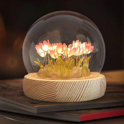 DIY Ночной светильник Материал Упаковка Для Лучшей Подруги Девочки Подарок На День Рождения Прикроватный Столик
