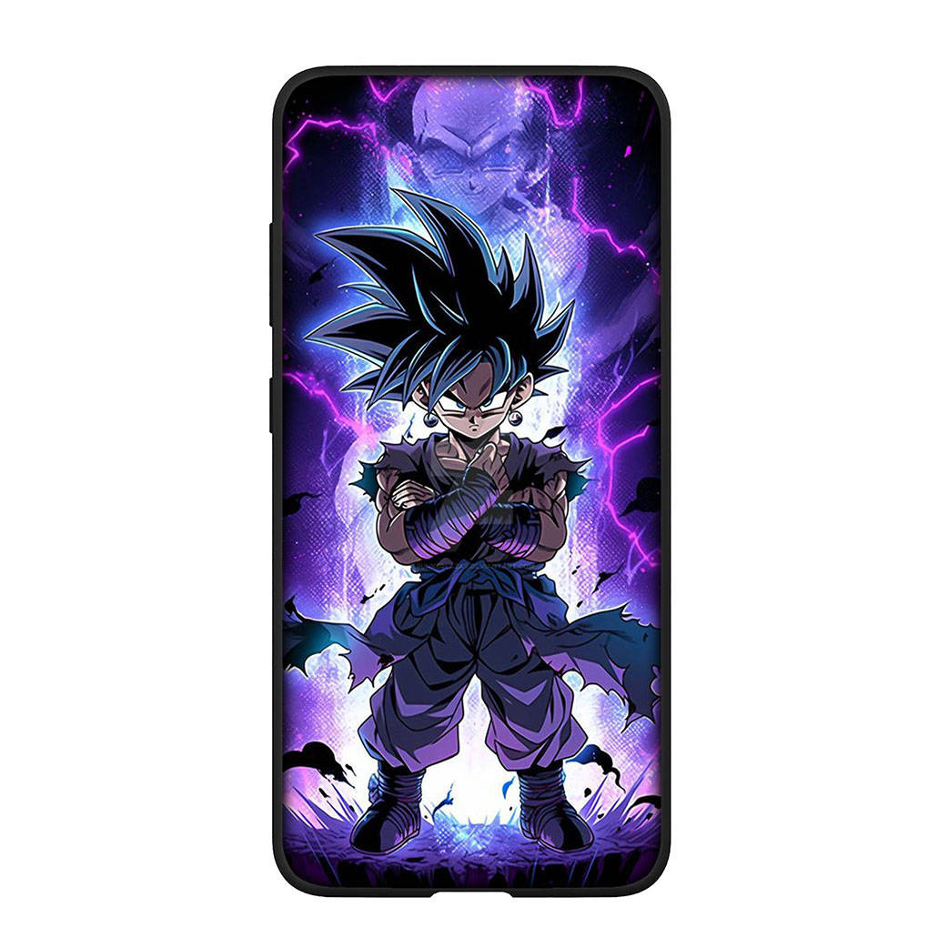 Чехол для телефона Samsung Galaxy S24 S23 iPhone 15 14 Xiaomi Redmi Note 13 12 11 8 10 9 Pro Max X XR OPPO A15 Huawei Comics Dragon Ball Goku DragonBall