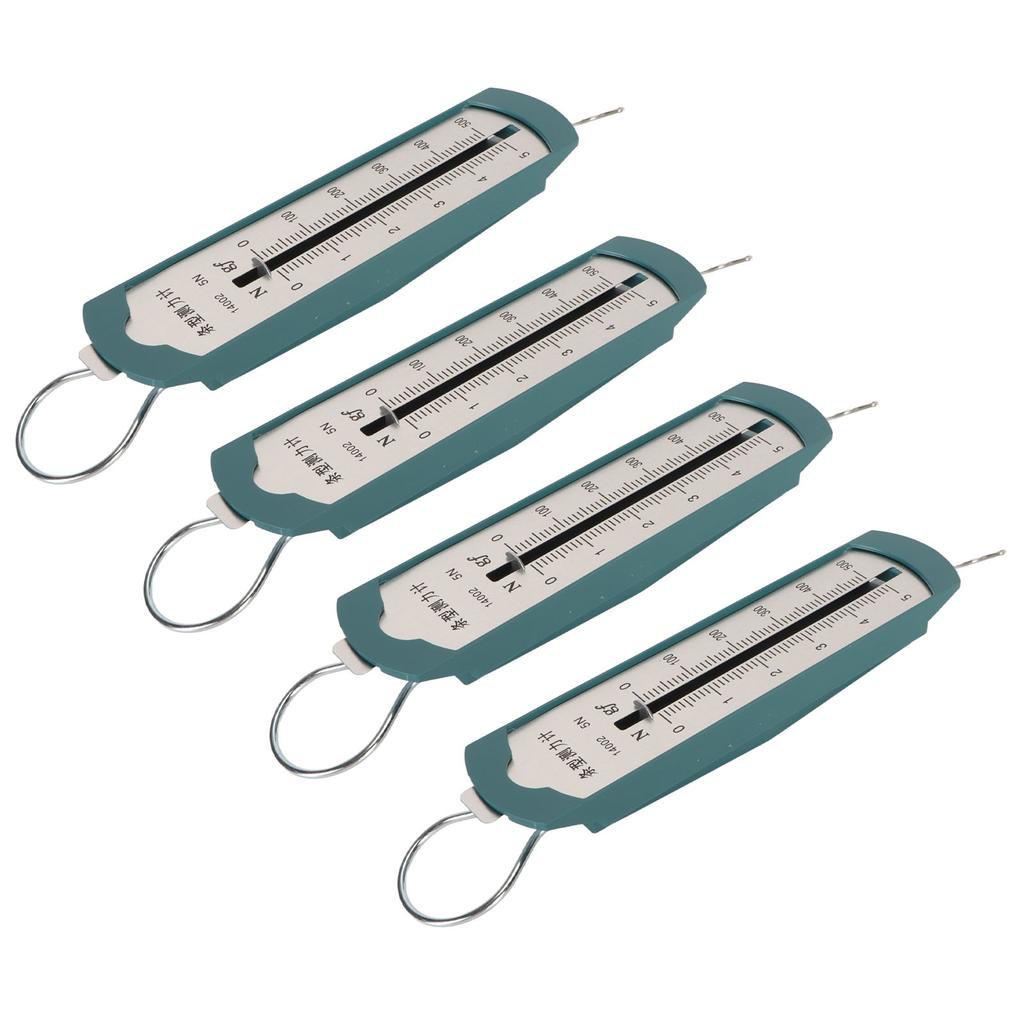 4шт пружинный динамометр 5Н точный портативный измеритель силы для физики механического эксперимента