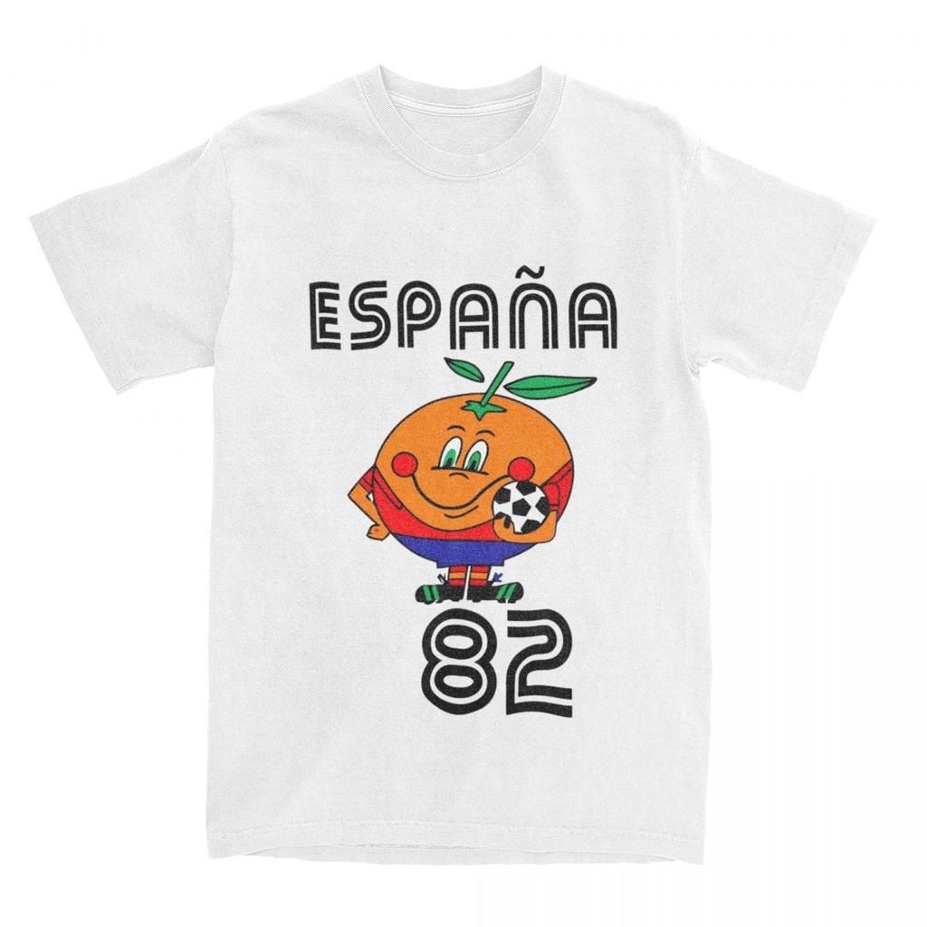 Espana 82 Spain Vintage Mascot 1982 for Men Women T Shirt soccer football Merch Leisure Tee Shirt Birthday Gift Clothes
