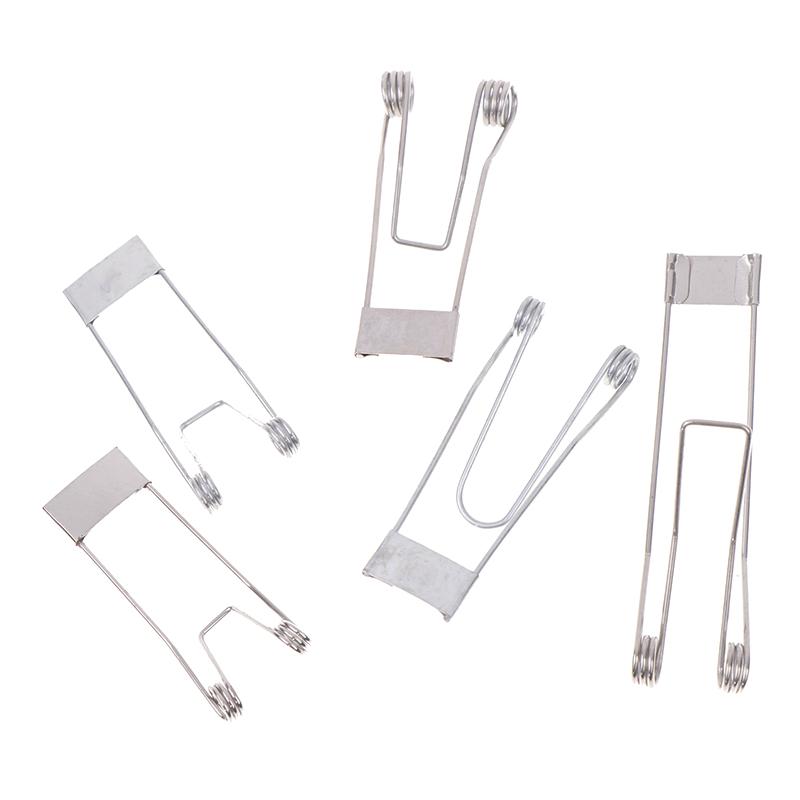 10 шт./лот монтажные пружинные зажимы пружина для лампы светодиодный светильник торсионная пружина пружинные зажимы аксессуары для освещения