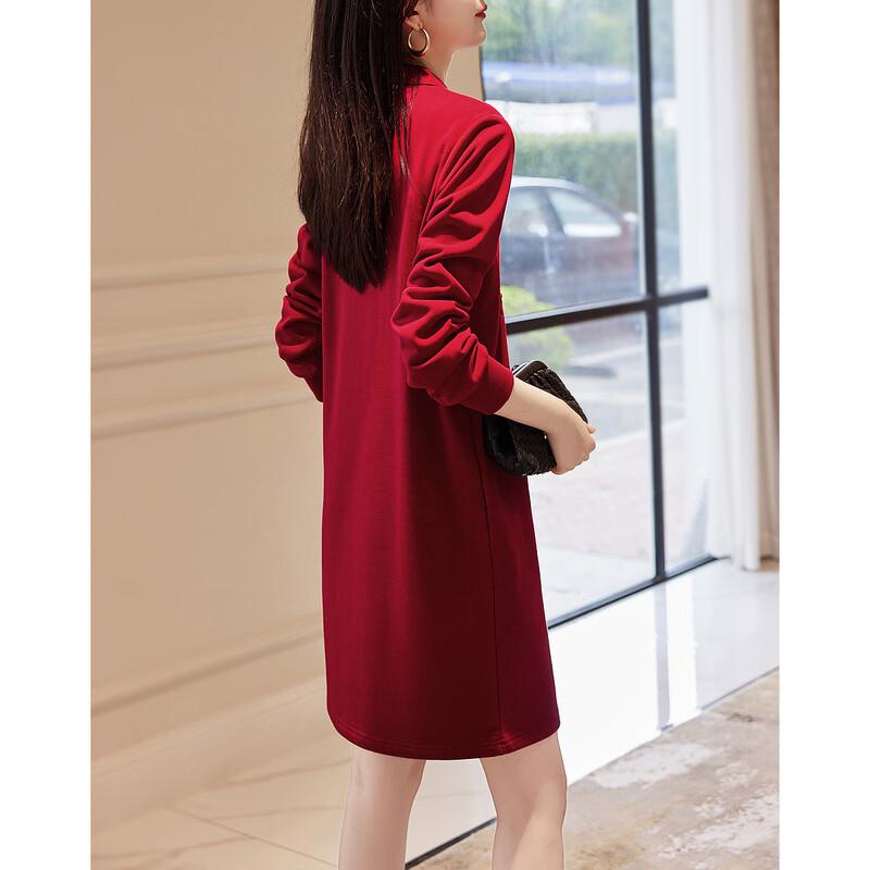 Вышитое платье-ципао Demana в новом китайском стиле, А-силуэта