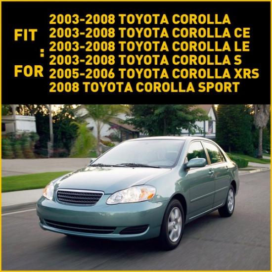 Комплект кронштейнов бампера для Toyota Corolla 2003-2008 гг. Передний правый и левый сторона Пара