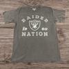 Raider Nation / Junk Food Clothing / Графическая футболка для взрослых, размер Medium, унисекс