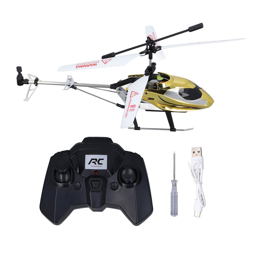 RC Helicopter with Lights 3.5 Channel USB Drop Proof 2.4G Remote Control Helicopter Toy for Kids