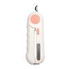 Multi-functional Pet Nail Clipper With Led Light Dog Nail Trimmer With Bloodline Guard Green)