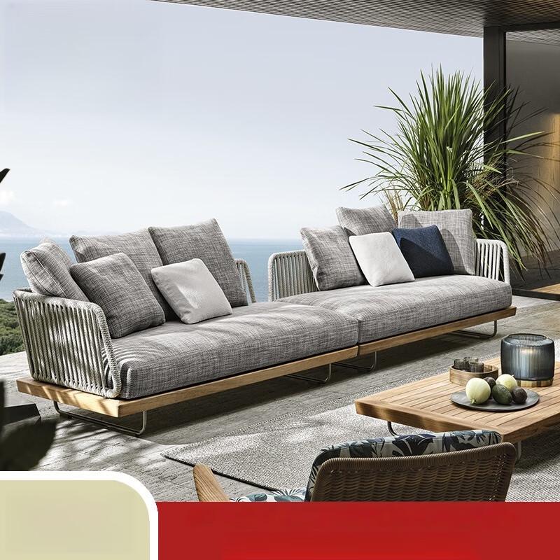 Nordic Outdoor Rattan Leisure Sofa