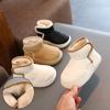Girls' Snow Boots Winter New Style Thick and Warm Boys' Cotton Shoes Anti Slip Soft Soled Children's Boots