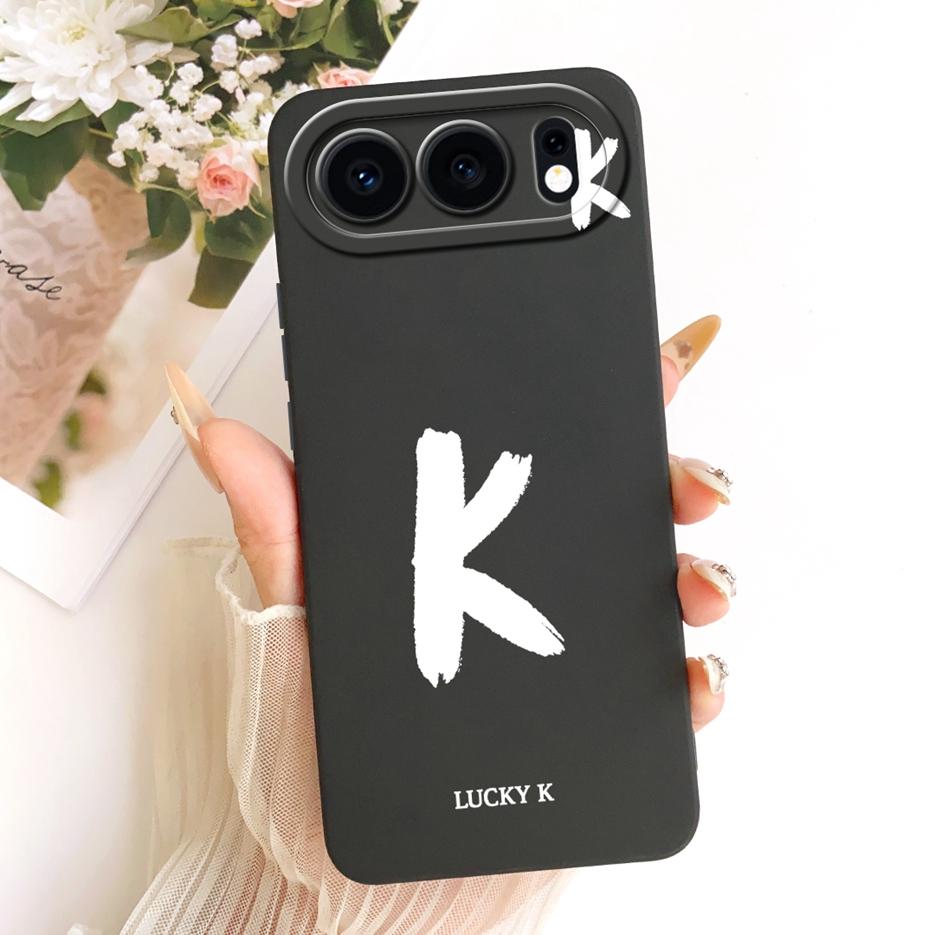 For Honor 500 5G Case MEY-AN00 Cute Lucky Letters Cover Soft TPU Matte Phone Case For Honor 500 Pro Honor500 5G Back Cover Coque