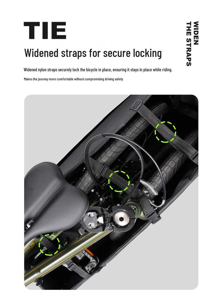 Dahon Folding Bike Storage Box: Fits Car Trunks, Parking Spaces, and Storage Areas.